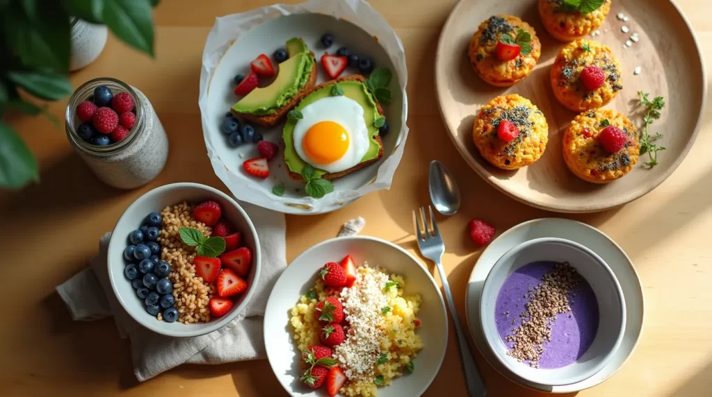 Healthy breakfast